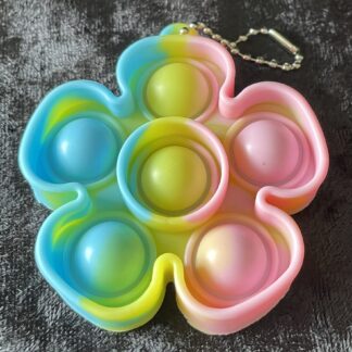 Wheel Pop Bubble Keychain