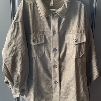 Mocha Shacket - Curvy