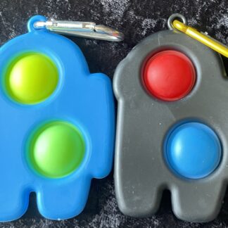 Among Us Simple Dimple Keychains