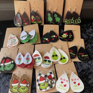 Grinch Earrings