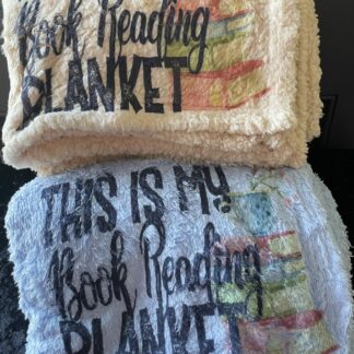 This is my Book Reading Blanket