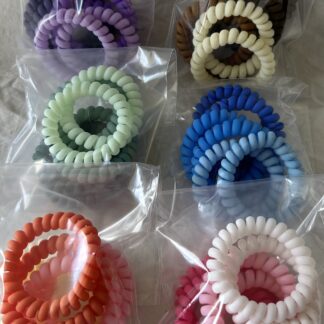 Durable Frosted Telephone Line Hair Tie Ponytail Rope