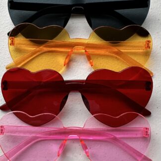Candy Color Heart Sunglasses