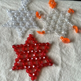 Beaded Medium Star